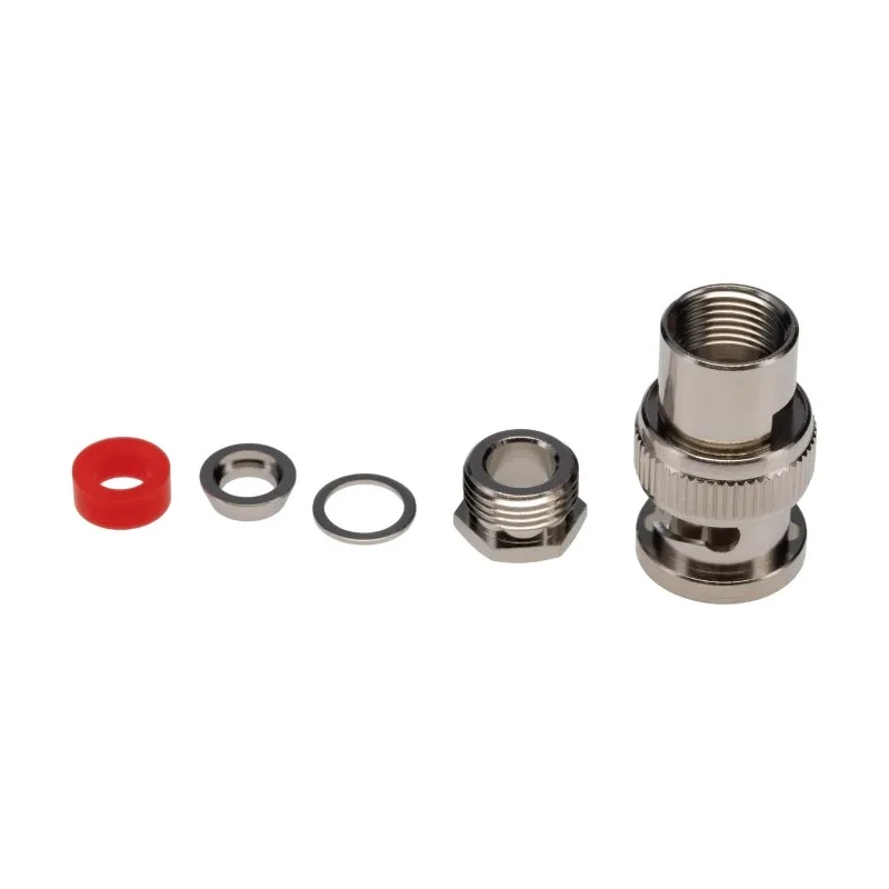 Telegartner BNC Series 50 Ω Coaxial Connector Cable Male BNC, Straight Body Clamp J01000A0608