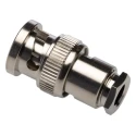 Telegartner BNC Series 50 Ω Coaxial Connector Cable Male BNC, Straight Body Clamp J01000A0608