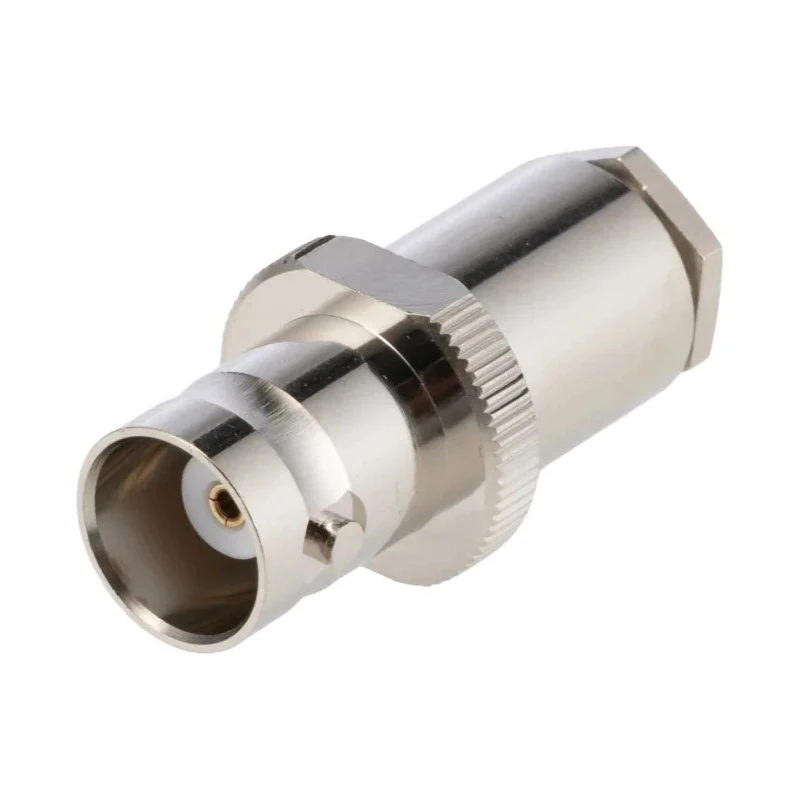 Telegartner BNC Series Coaxial Connector Cable Female BNC, 50 Ω, Straight Body Clamp J01001A0804