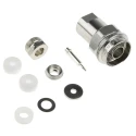 Telegartner N Series 50 Ω Coaxial Connector Cable Male N Connector, Straight Body, Solder Termination J01020C1276