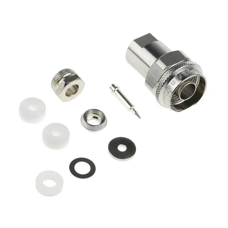 Telegartner N Series 50 Ω Coaxial Connector Cable Male N Connector, Straight Body, Solder Termination J01020C1276