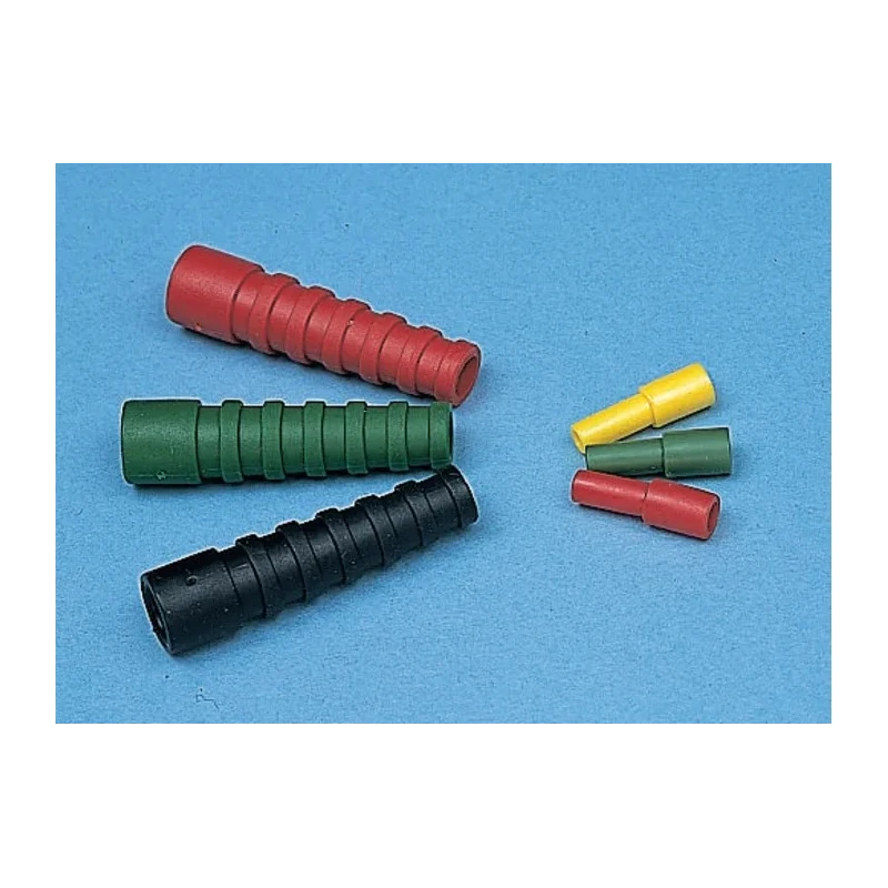 Telegartner Orange Soft PVC Strain Relief Boot for Crimp Cable Connectors B00081F1289