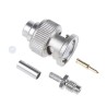 Telegartner BNC Series Coaxial Connector Cable Male BNC 50 Ω Straight Body Crimp J01000A1294