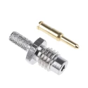 Telegartner BNC Series Coaxial Connector Cable Male BNC 50 Ω Straight Body Crimp J01000A1294