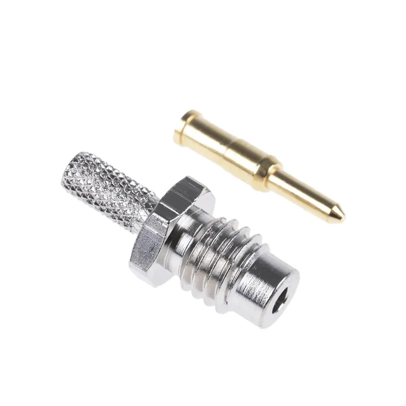 Telegartner BNC Series Coaxial Connector Cable Male BNC 50 Ω Straight Body Crimp J01000A1294