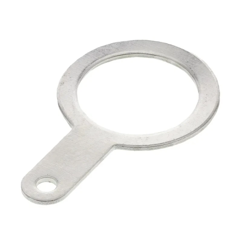 Telegartner Brass Nickel Plated Solder Tag with 9.7mm Inside Diameter and 21.3mm Overall Length C04001A1263