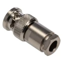 Telegartner BNC Series 75 Ω Straight Body Clamp Male Coaxial Connector Cable J01002A1216