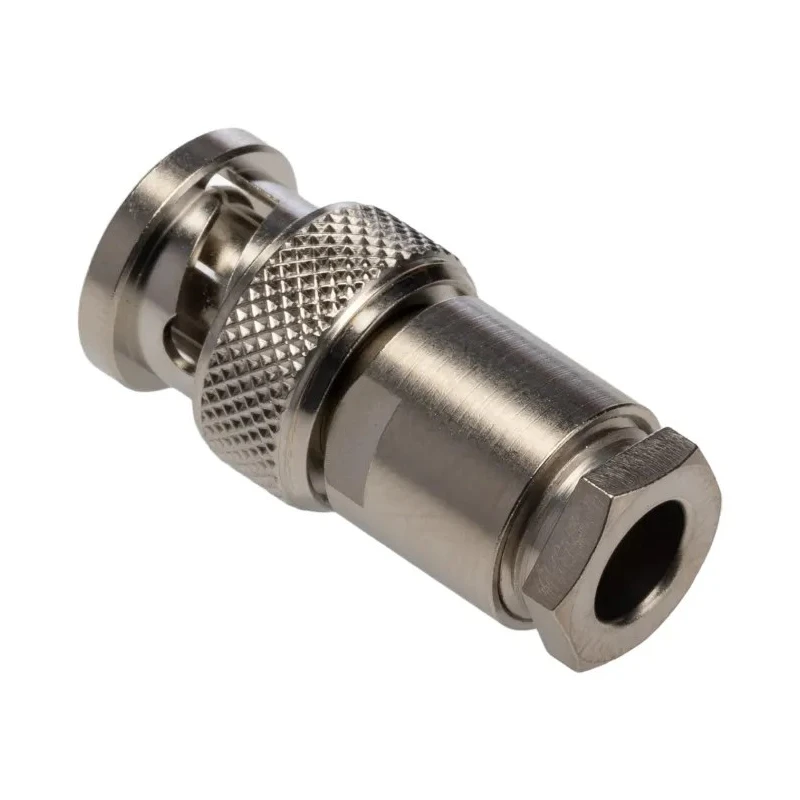 Telegartner BNC Series 75 Ω Straight Body Clamp Male Coaxial Connector Cable J01002A1216