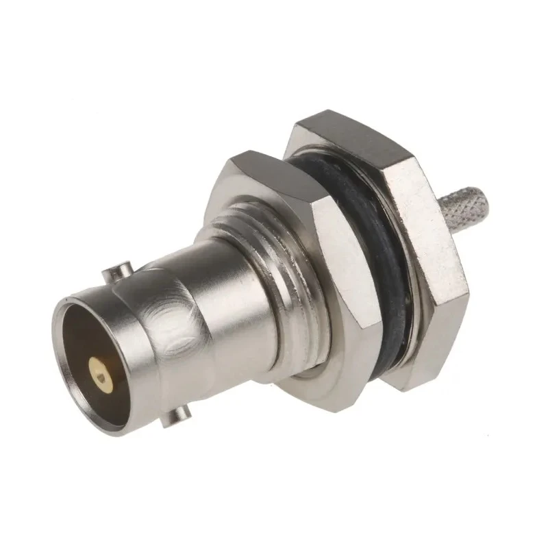 Telegartner BNC Series Coaxial Connector Panel Mount Female BNC, 75 Ω, Straight Body Crimp J01003B5032