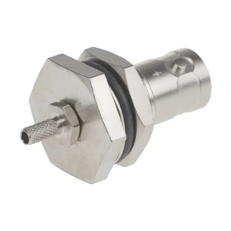 Telegartner BNC Series Coaxial Connector Panel Mount Female BNC, 75 Ω, Straight Body Crimp J01003B5032