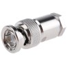 Telegartner BNC Series 50 Ω Coaxial Connector Cable Male BNC, Straight Body Clamp J01000A0606