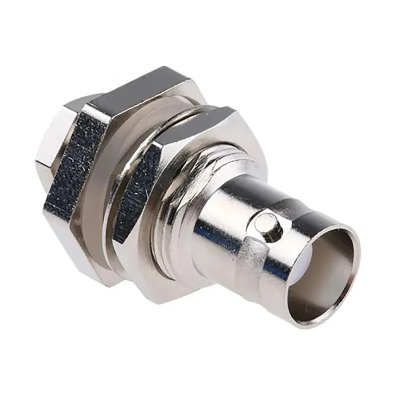 Telegartner BNC Series Coaxial Connector Panel Mount Female BNC, 50 Ω, Straight Body Clamp 100123526