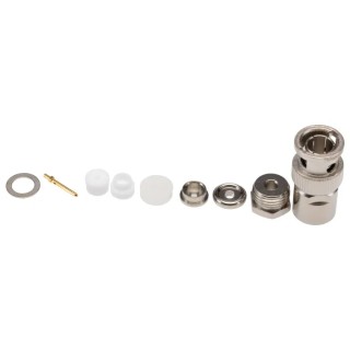 Telegartner BNC Series BNC Connector Cable Male BNC, 75 Ω, Straight Body Clamp J01002A1323
