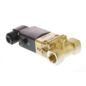 Burkert 2 Port NC Solenoid Valve 230V AC Brass Body 13mm Orifice Diameter 10 bar Max Pressure 134433