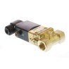 Burkert 2 Port NC Solenoid Valve 230V AC Brass Body 13mm Orifice Diameter 10 bar Max Pressure 134433