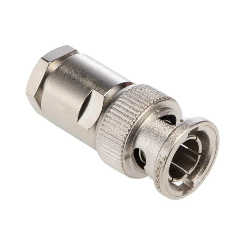 Telegartner BNC Series BNC Connector Cable Male BNC, 75 Ω, Straight Body Clamp J01002A1323