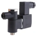 Burkert 3 Port NC Solenoid Valve 24V DC, 1/8 in G Polyamide Body 425299