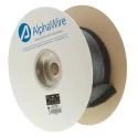 Alpha Wire Black Spiral Cable Wrap Polyethylene Terephthalate 7 m Length 60.325 mm Diameter ZGRP7/8 BK008