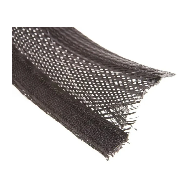 Alpha Wire Spiral Cable Wrap Black Polyethylene Terephthalate 7m Length 60.325mm Max Bundle Diameter ZGRP7/8 BK007