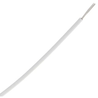 TE Connectivity M22759 Series White Hook Up Wire, 14 AWG, 19 x 27 AWG Core Strands, 100 m, Ethylene M22759/32-14-9