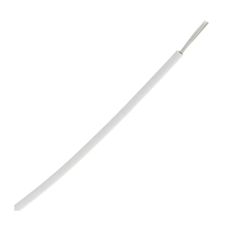 TE Connectivity M22759 Series White Hook Up Wire, 14 AWG, 19 x 27 AWG Core Strands, 100 m, Ethylene M22759/32-14-9