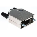 ASSMANN WSW AMET Series Zinc Straight D-Sub Backshell 9 Way Strain Relief AMET-09 RS