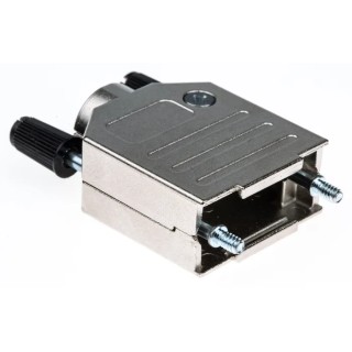 ASSMANN WSW AMET Series Zinc Straight D-Sub Backshell 9 Way Strain Relief AMET-09 RS