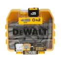 DeWALT Screwdriver Bit Set PZ2 Tip 25-Piece Durable Impact Driver Bits DT71521-QZ
