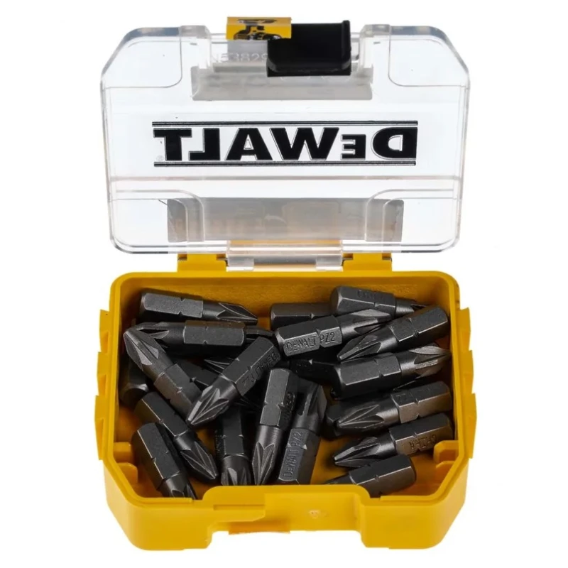 DeWALT Screwdriver Bit Set PZ2 Tip 25-Piece Durable Impact Driver Bits DT71521-QZ