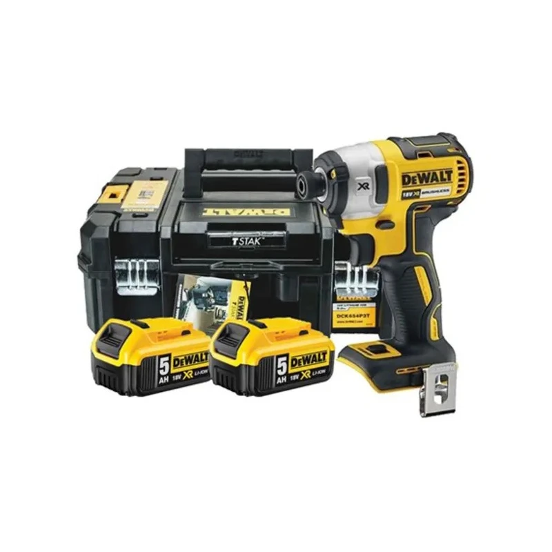 DeWALT Corded Brushless Impact Driver 18V 400W 205Nm Torque 3250rpm 6.35mm Hex Chuck DCF887P2-GB