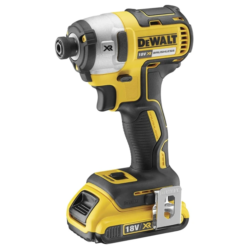 DeWALT Corded Brushless Impact Driver 18V 400W 205Nm Torque 3250rpm 6.35mm Hex Chuck DCF887P2-GB