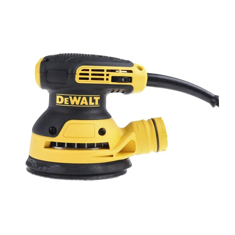 DeWALT 125 mm Corded Brushed Orbital Sander 280W Motor Variable Speed 8000-12000rpm DWE6423