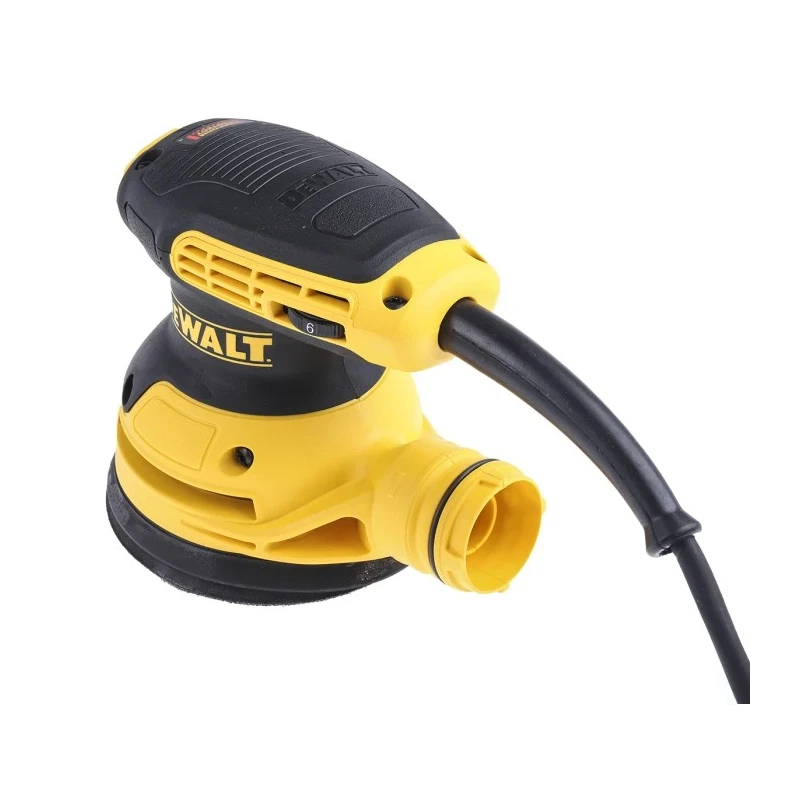 DeWALT 125 mm Corded Brushed Orbital Sander 280W Motor Variable Speed 8000-12000rpm DWE6423