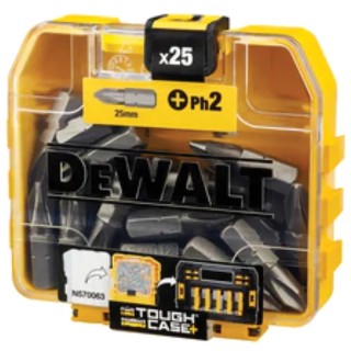 DeWALT Screwdriver Bit Set PH2 Tip 25-Piece Durable Impact Driver Compatible DT71522-QZ