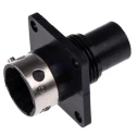 ITT Cannon Circular Connector 4 Contacts Panel Mount Socket Male 250V 16A IP65 Trident Ringlock TR1004RMS1NB / 192926-0440