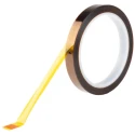 Hi-Bond Amber Polyimide Film Electrical Tape 12mm x 33m Silicone Adhesive High Temp 260°C HB830
