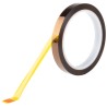 Hi-Bond Amber Polyimide Film Electrical Tape 12mm x 33m Silicone Adhesive High Temp 260°C HB830