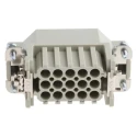 HARTING Heavy Duty Power Connector Insert 10A Han D Series Male 15 Contacts 09210153001