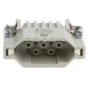 HARTING Heavy Duty Power Connector Insert 10A Han D Series Male 15 Contacts 09210153001