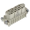 HARTING Heavy Duty Power Connector Insert Han D Series Female 25 Contacts 10A 250V 09210253101
