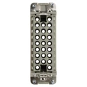 HARTING Heavy Duty Power Connector Insert Han D Series Female 25 Contacts 10A 250V 09210253101