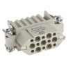 HARTING Heavy Duty Power Connector Insert, 10A, Han D Series Female, 15 Contacts 09210153101