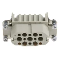 HARTING Heavy Duty Power Connector Insert, 10A, Han D Series Female, 15 Contacts 09210153101