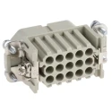 HARTING Heavy Duty Power Connector Insert, 10A, Han D Series Female, 15 Contacts 09210153101