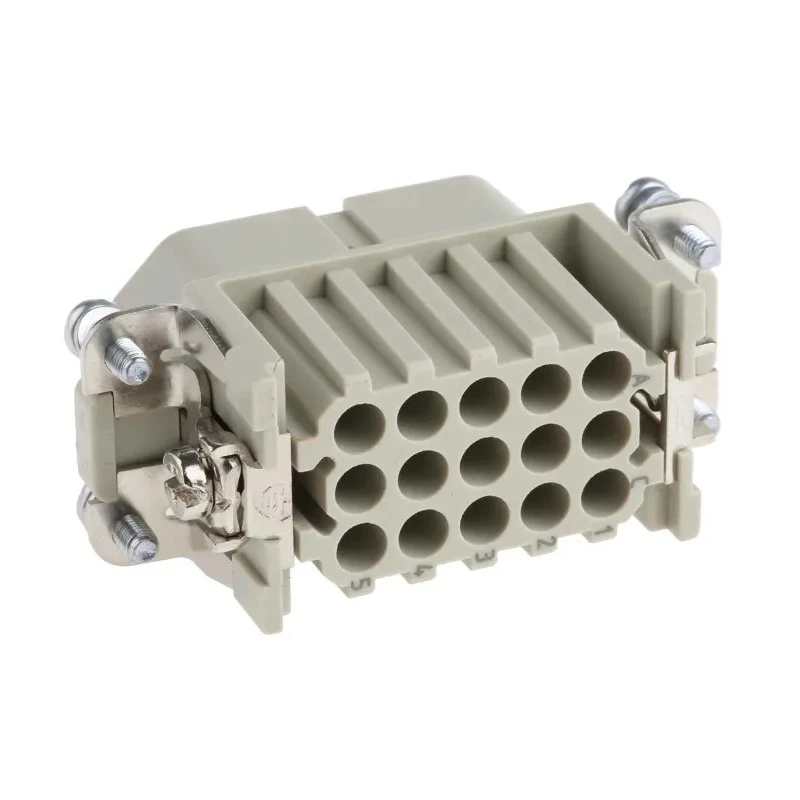 HARTING Heavy Duty Power Connector Insert, 10A, Han D Series Female, 15 Contacts 09210153101