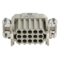 HARTING Heavy Duty Power Connector Insert, 10A, Han D Series Female, 15 Contacts 09210153101