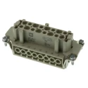 HARTING Heavy Duty Power Connector Insert 16A, 32 Contacts, Han E Series Female 09330162711