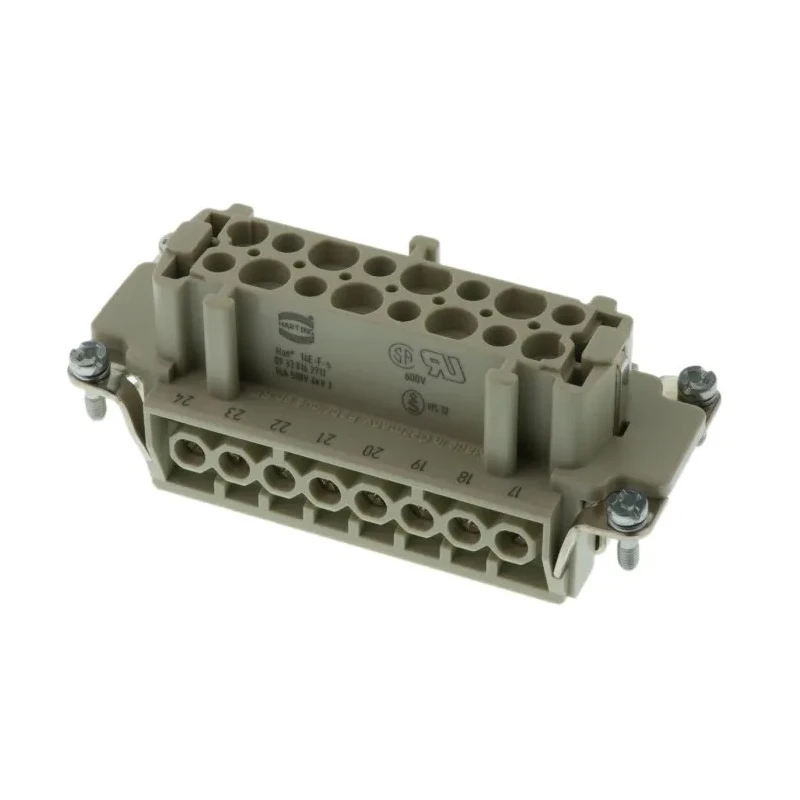 HARTING Heavy Duty Power Connector Insert 16A, 32 Contacts, Han E Series Female 09330162711
