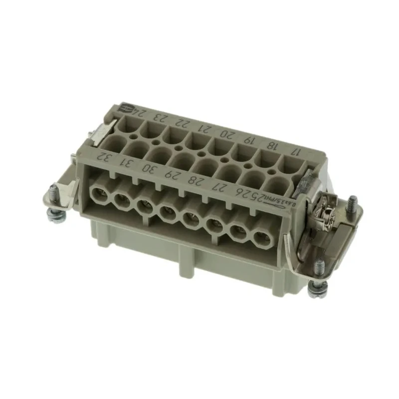 HARTING Heavy Duty Power Connector Insert 16A, 32 Contacts, Han E Series Female 09330162711