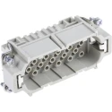HARTING Heavy Duty Power Connector Insert 10A Han D Series Male 41 Contacts 09210403001